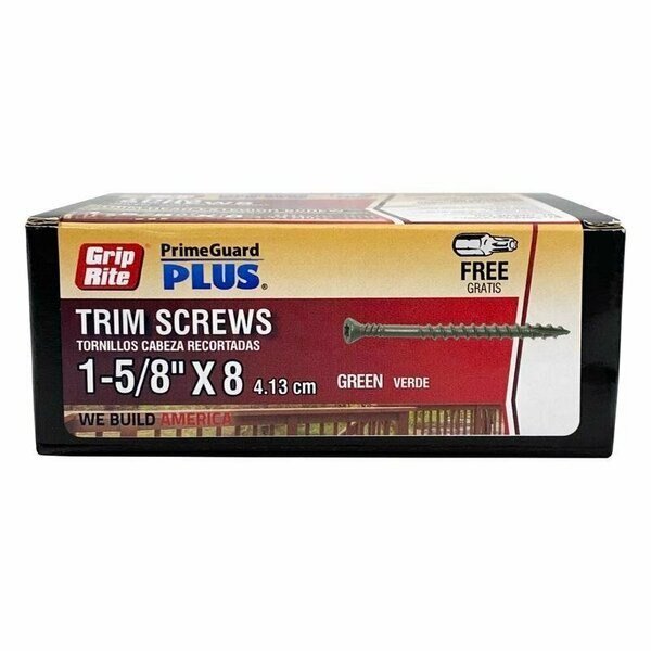 DCK SCREW STR 1-5/8 in. 1LB, Primesource Building Products, Mfr#: L158STH1